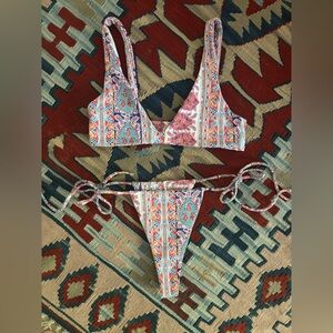 Skatie Sami & Elsa Bikini Set in Venice Print